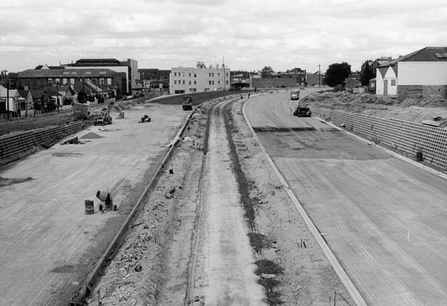 Construction of Queen's Way